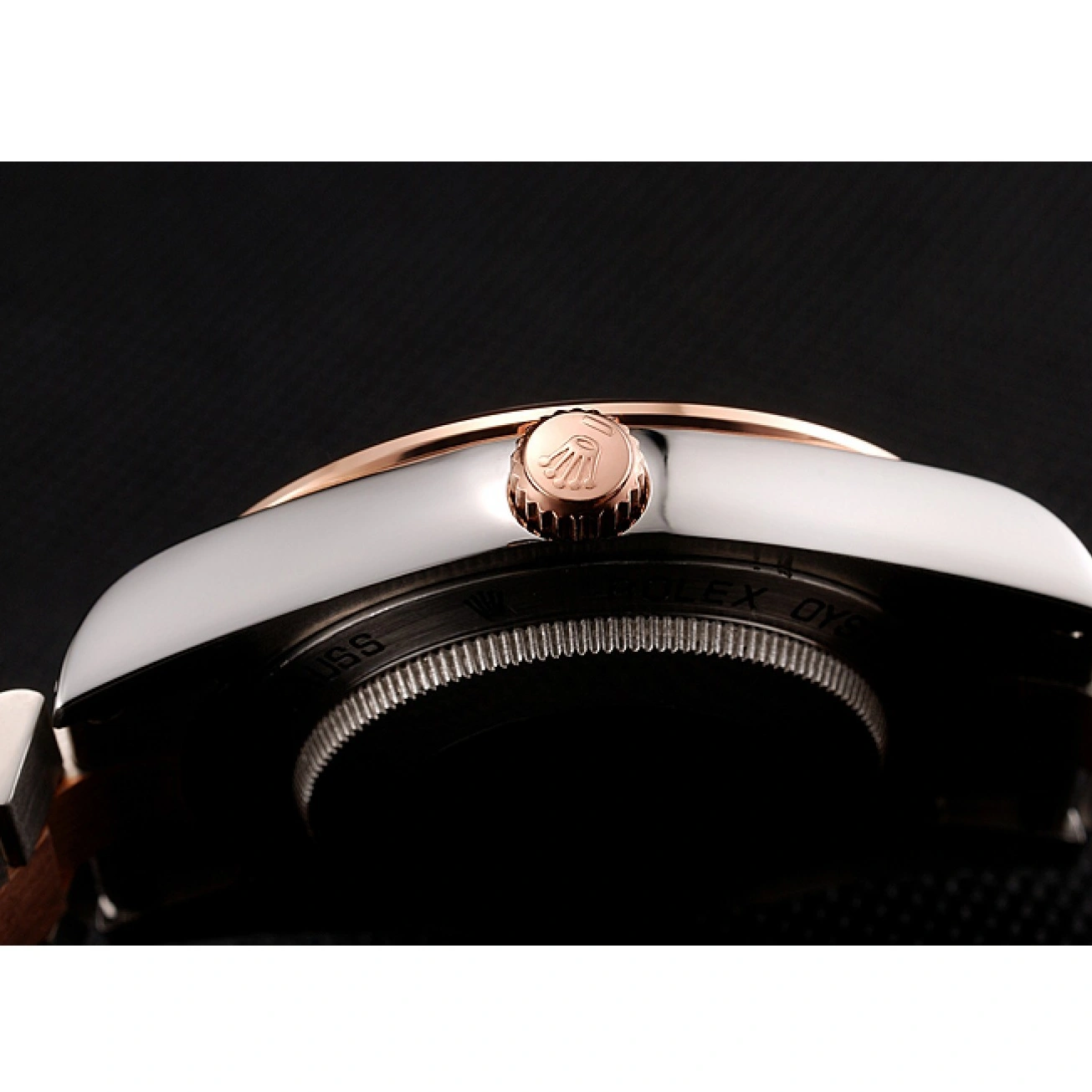 Rolex copies cheap Staineless Bracelet Rolex Dial Swiss Gold 1454108 Day-Date Diamonds White Rose Bezel And Steel 1015
